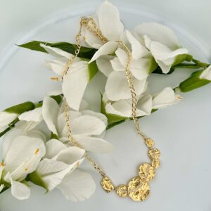 Gold-Plated Sterling Fashion Necklace