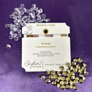 Keokuk Morse Code Bracelet